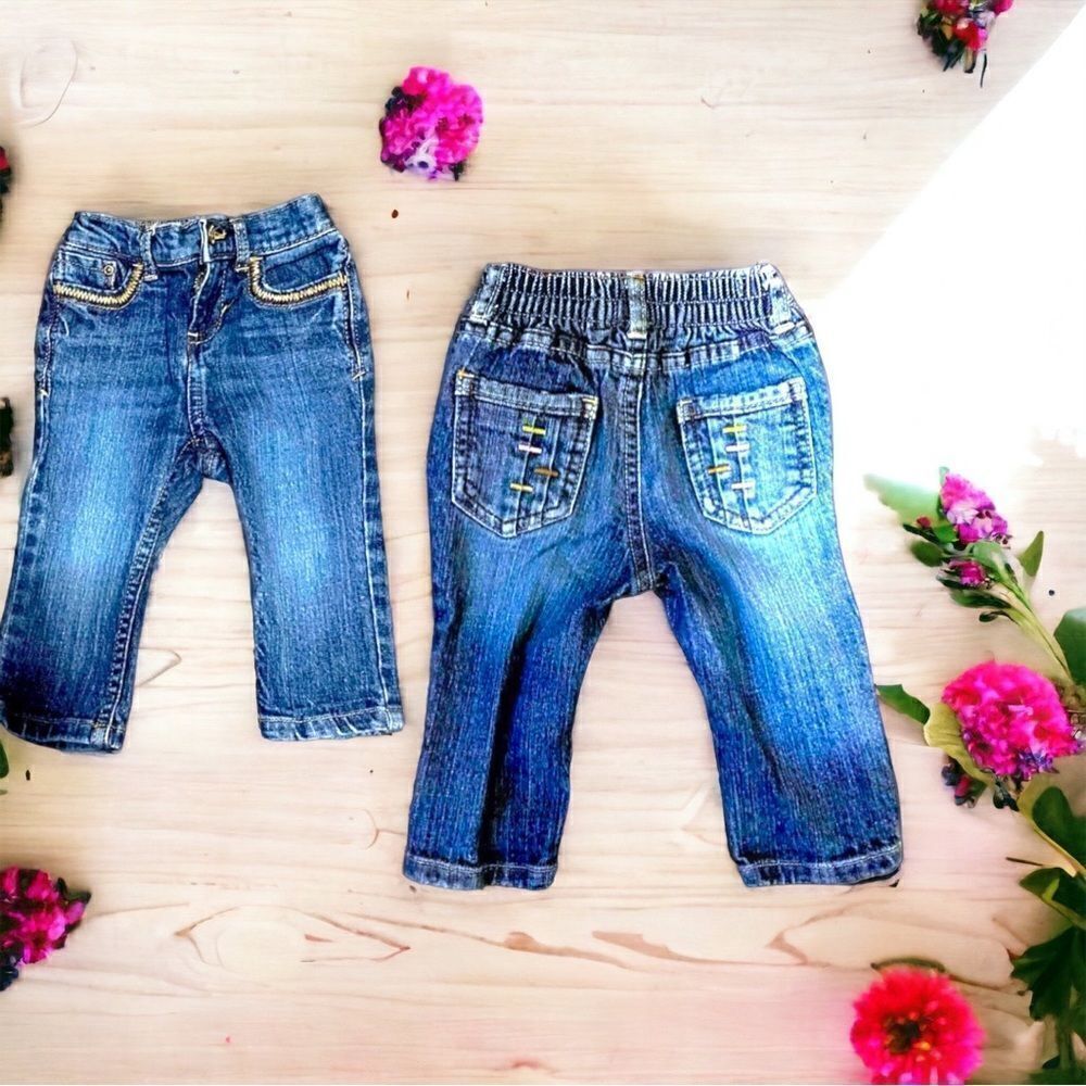 Osh Kosh l Baby Jeans l 12 Months l EUC - Picture 8 of 8